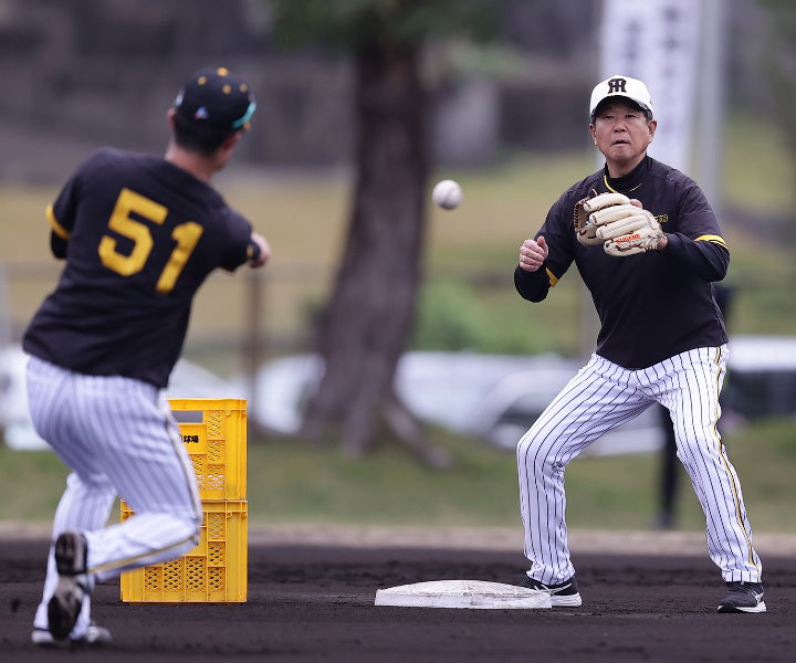 阪神 平田コーチ 支給品 グラブ 阪神 平田コーチ 支給品 グラブ - メルカリ