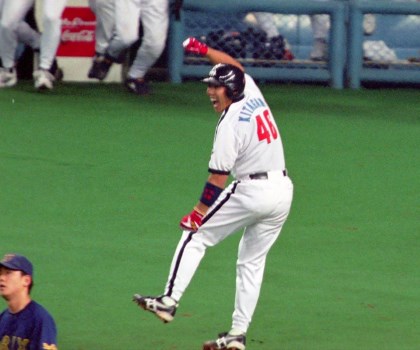 北川博敏の思い出の試合　「『よっしゃ、サヨナラや！勝った！』と。その後のことはあまり覚えていない」