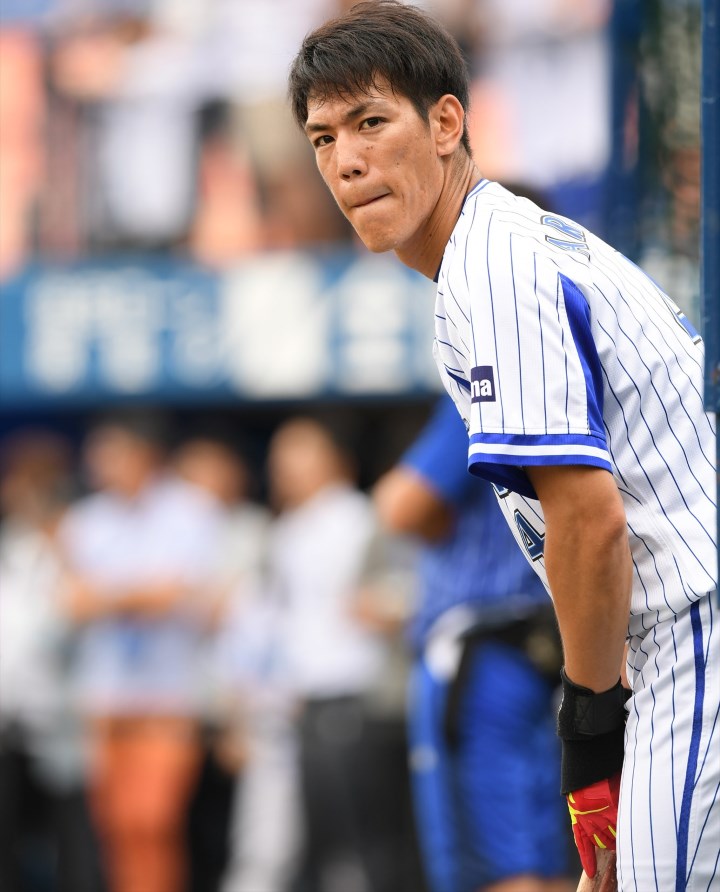 元DeNAベイスターズ 荒波翔選手 ナイキ グローブ 外野手用 | nate 