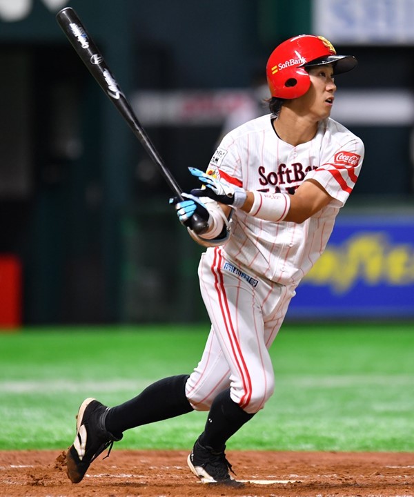 ソフトバンクホークス高田知季選手試合実用バット - メルカリ