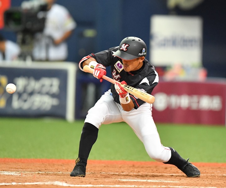 千葉ロッテマリーンズ ＃66 岡田幸文（08-09 ビジター） 千葉ロッテマリーンズ ＃66 岡田幸文（08-09 ビジター） 千葉