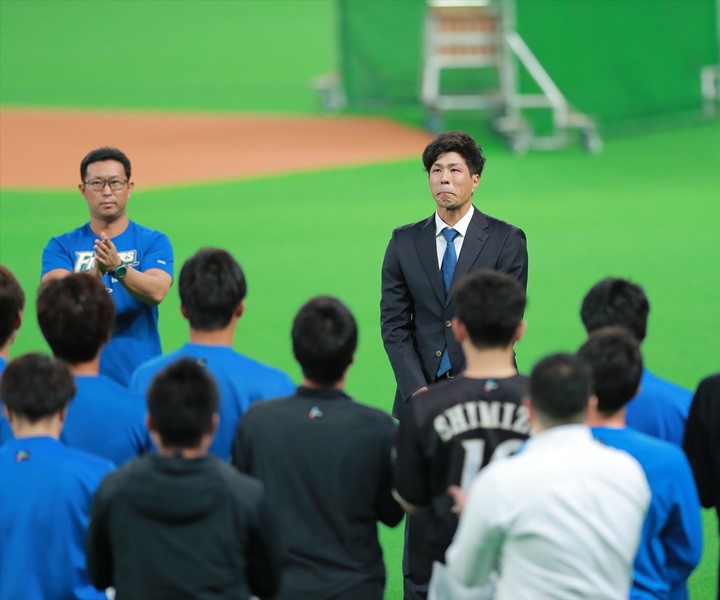 ロッテ 岡大海 多くの思いを胸に秘め 今年の自分の目標はレギュラーを獲ること 野球コラム 週刊ベースボールonline