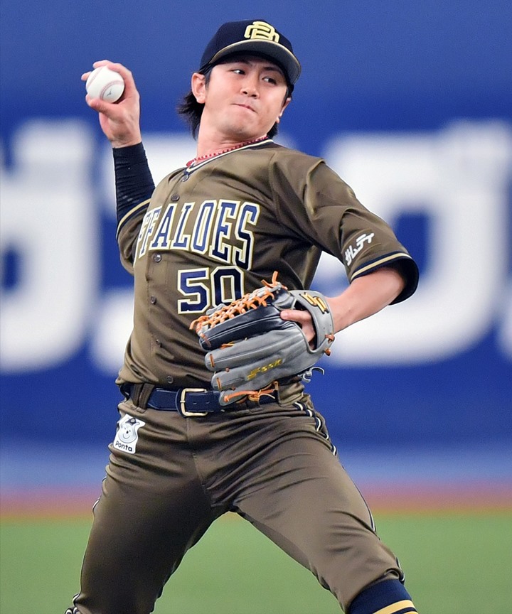 凩　文次郎さま専用　入手困難品　オリックス　楽天　日本ハム　ヘルメット オリックス・小田裕也 出番はいつでも── 「ダメだったら終わる