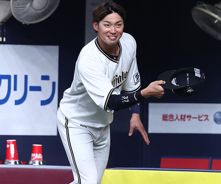 オリックス・石川亮　唯一無二の存在に「みんなが試合に出てチームの勝ちに貢献してくれているから、僕の存在意義が生まれているんです」
