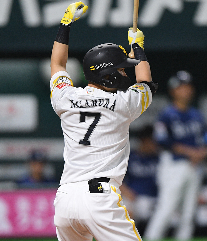 ソフトバンク・中村晃 唯一無二の切り札「ムードを崩さないよう