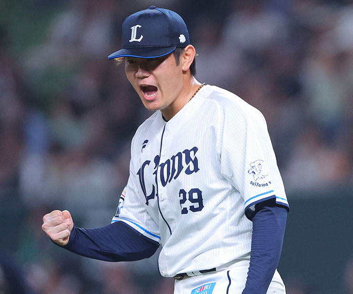 西武・青山美夏人　最後は氣持ち「“氣持ち”がなかったら勝ててなかった試合も多かったと思います」