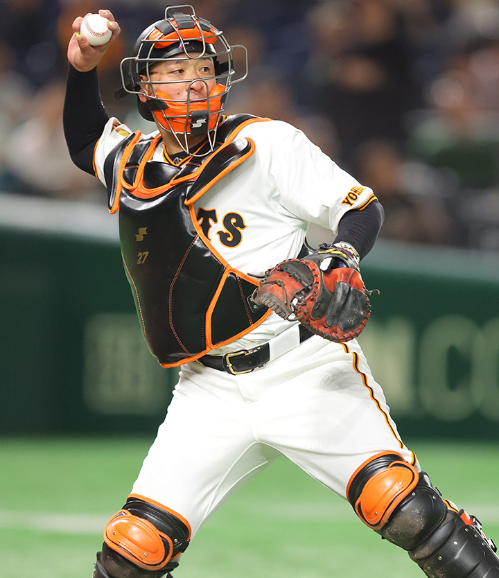 巨人・岸田行倫 またここから“我慢強く”「最初から控えでいい