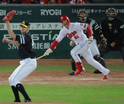 立浪和義コラム「四番の風格を感じた広島・鈴木誠也選手」