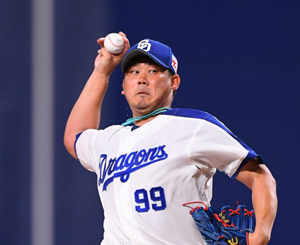 中日ドラゴンズ - 松坂大輔　中日　ボブルヘッド ドラゴンズ・松坂投手のボブルヘッド付きチケットが発売