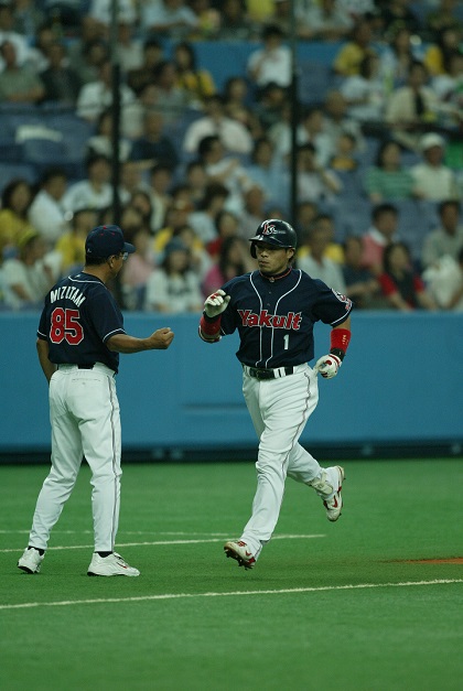 楽天市場】ご予約 MLB レイズ 岩村明憲 フィギュア リーグ優勝