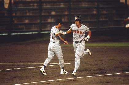日本ハム・田中幸雄が史上3人目の全打順本塁打（1997年8月12日）