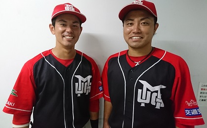 「宮崎の野球を盛り上げる」ことを誓う日本選手権初出場の宮崎梅田学園ベテランコンビ／JABA公式サポ・田中優美の熱視線！