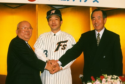 日本ハム・落合博満が誕生（1996年12月12日）