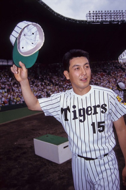 湯舟敏郎が阪神の投手としては江夏豊以来、史上7人目の快挙（1992年6月14日）