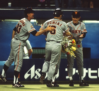 落合博満が史上7人目の通算500本塁打（1996年7月3日）