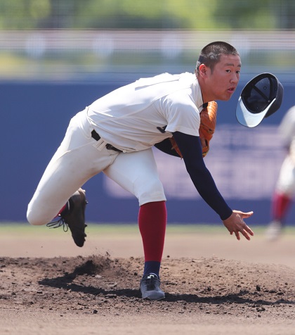 上田大河［大商大高］勝てる要素が詰まったエース／大阪注目プレーヤー