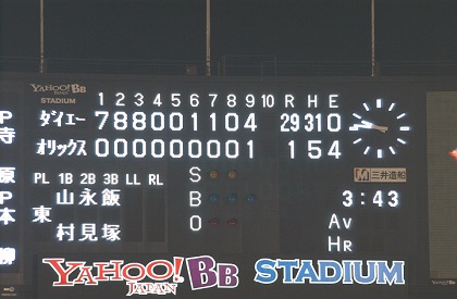 5日後に ダイエー打線がオリックス相手に猛打再び 03年8月1日 野球コラム 週刊ベースボールonline