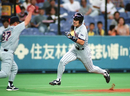 代打で珍しいホームランが……（2002年8月23日）