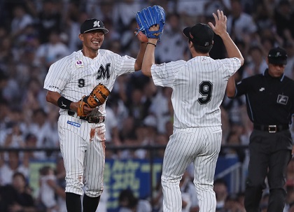 ロッテ・福浦和也のラストプレーを演出した守護神