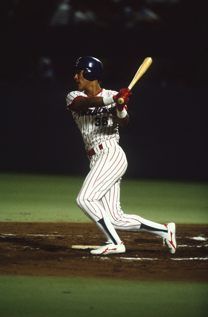 野村監督のボヤキ・パワーで池山がサイクルヒット【1990年8月23