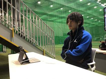 西武・今井達也がファンとオンラインインタビュー。「結婚するなら源田さん」
