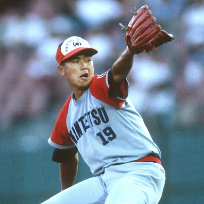 昭和59年プロ野球カード 近鉄バファローズ 仲根 政裕 背番号20