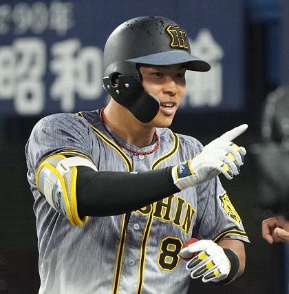 阪神タイガース佐藤輝明バッティンググローブ 【公式通販】