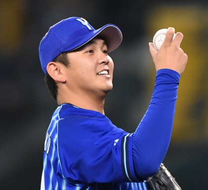 侍ジャパン　横浜DeNAベイスターズ　山﨑康晃投手　ユニフォーム　① 侍山崎康晃締めた「世界一のクローザーになりたい」 - プロ野球