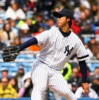 MLB 井川慶 ニューヨークヤンキース ファーストメジャーリーグ記念額 新品