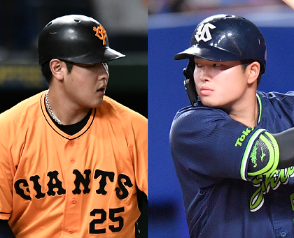 巨人・岡本和真とヤクルト・村上宗隆　あなたが選ぶ「セ・リーグNo.1長距離砲」はどっち？　