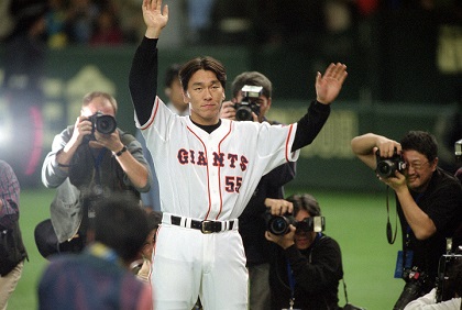 松井秀喜が「巨人四番」のラストゲーム【2002年11月9日】 | 野球