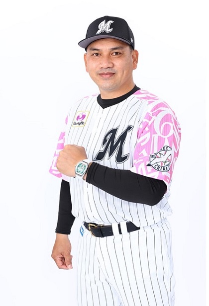 野球 【実着用】 千葉ロッテマリーンズ 森脇コーチ 2021年