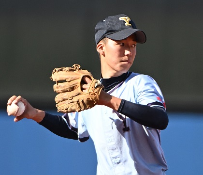 横浜商業高校 帽子 Y校 甲子園 高校野球