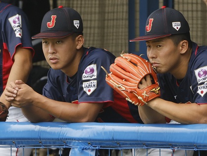 侍U-18代表の主将にふさわしい山田陽翔。急造チームのムードを引き上げ