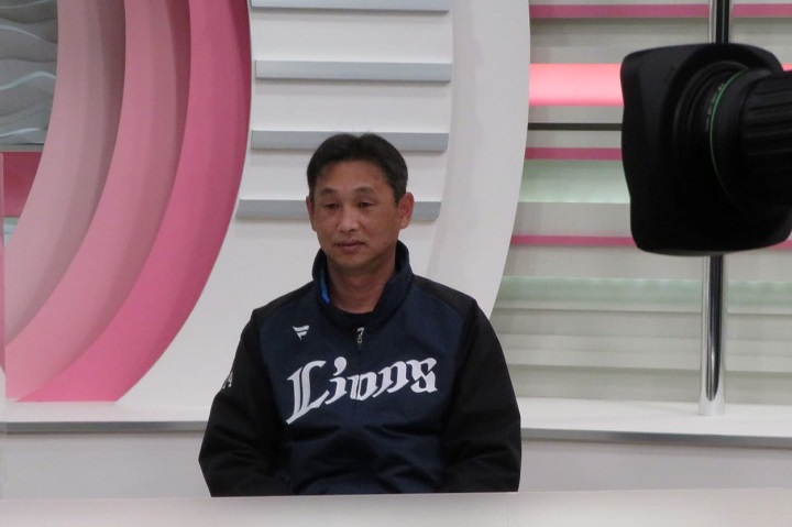 西武・西口文也ファーム監督がキャンプ地・高知のテレビ番組に出演 「ファンの皆さまの応援は選手にとって非常に力になる」