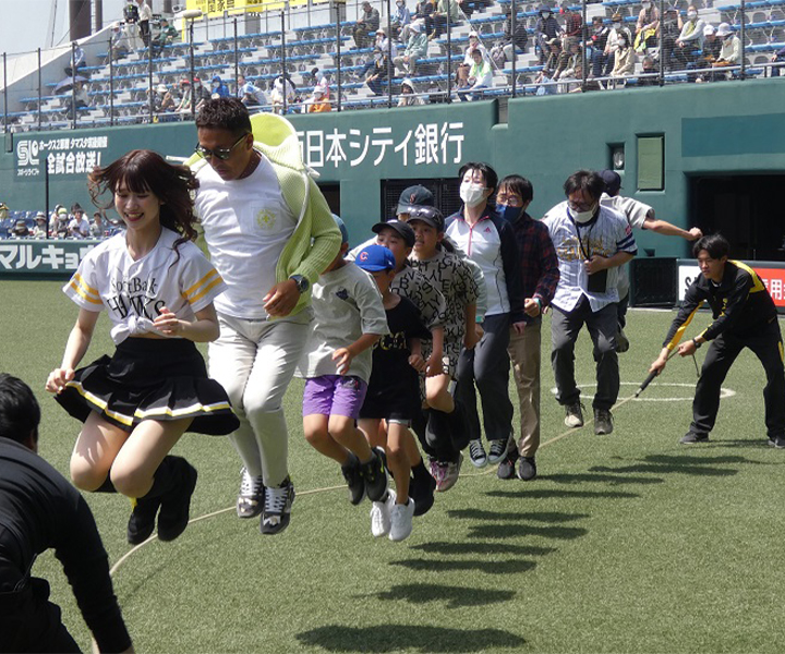 1軍球場にはない大きな魅力が！　野球以外でも楽しめるタマスタ筑後【若鷹ファーム奮戦記VOL.2】