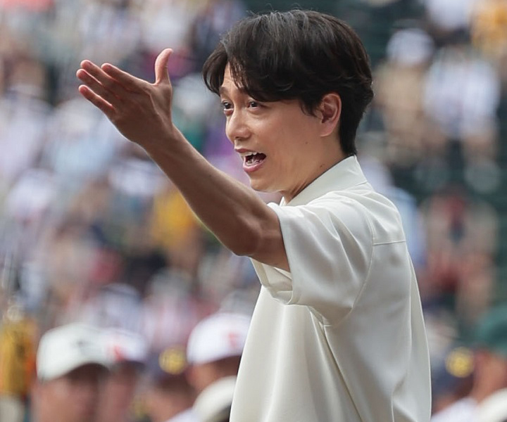【2023夏の甲子園】歌手・俳優の山崎育三郎さんが心を込めて歌った大会歌『栄冠は君に輝く』