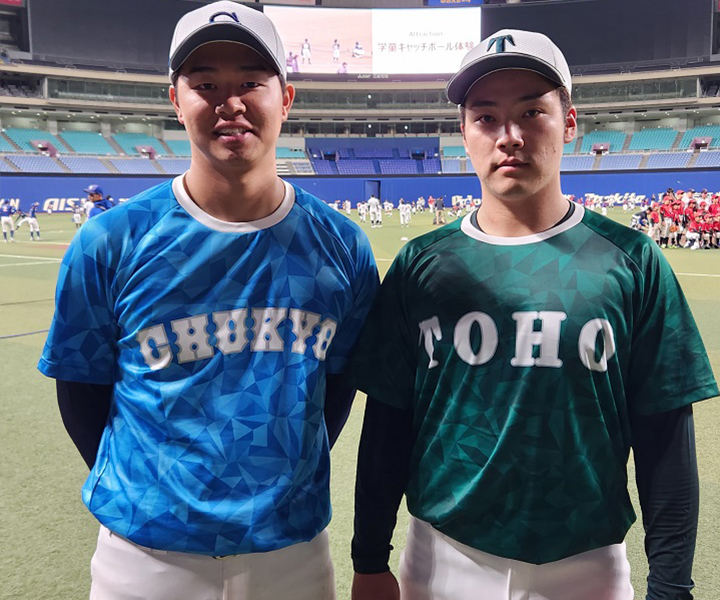 高校OB戦で充実の時を過ごした早大新主将&新副将　印出太一、吉納翼が目指す大学4冠