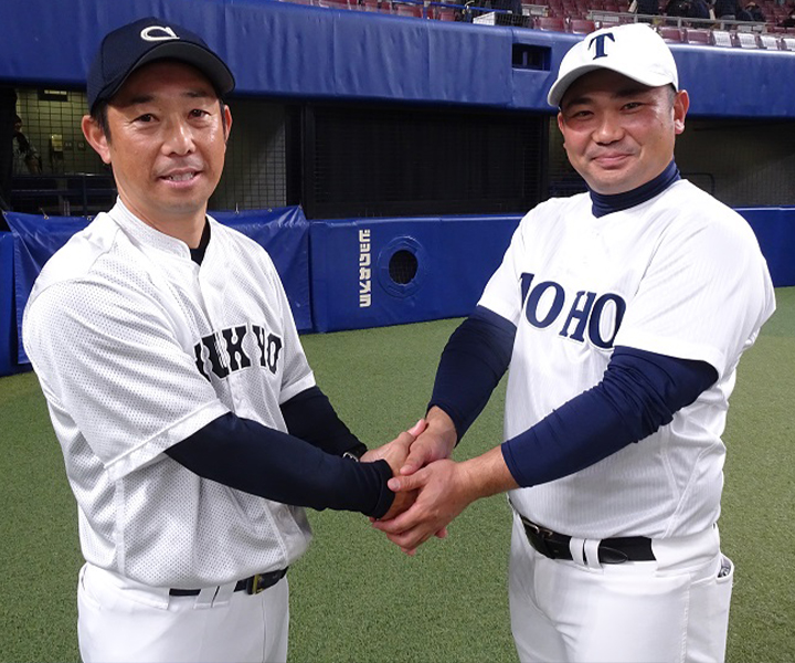 創立100周年記念で中京OBと東邦OBが記念試合　成長を促す最強の相手
