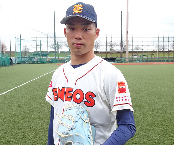 【社会人野球】ENEOSの新たな主戦として期待される東山玲士　特殊な直球を武器に目指すプロ入り