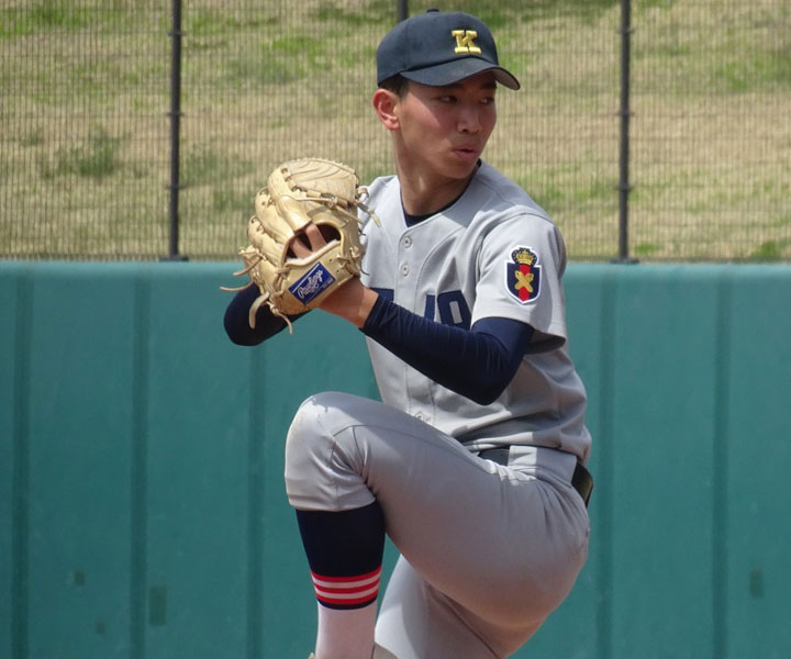 【高校野球】貫禄十分のピッチング　慶応・小宅雅己にある勝負の夏に向けた2つのモチベーション