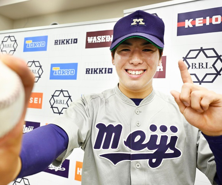 【大学野球】崖っ縁の立大2回戦で「人間力野球」を体現した明大先発・松本直