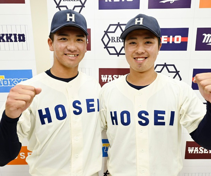 【大学野球】法大・篠木健太郎“気迫の20球” 2点リードを守り切る9回1イニングの投球