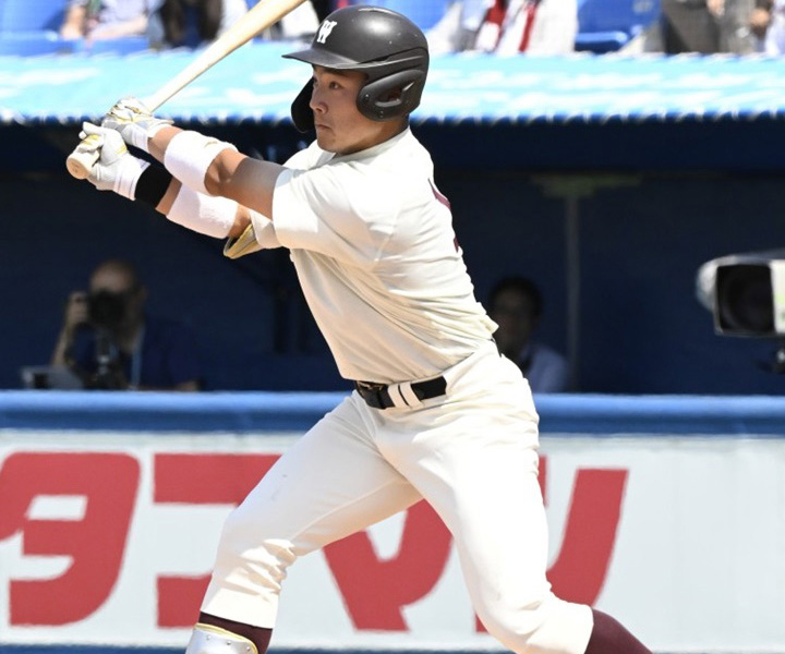 【大学野球】指揮官の思いが乗り移った吉納翼の2本塁打　早大が慶大に先勝で優勝へ王手