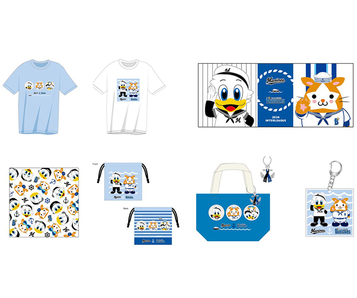 【ロッテ】6月11日からDeNAとZOZOマリンで交流戦／DB.スターマンとのコラボグッズを販売