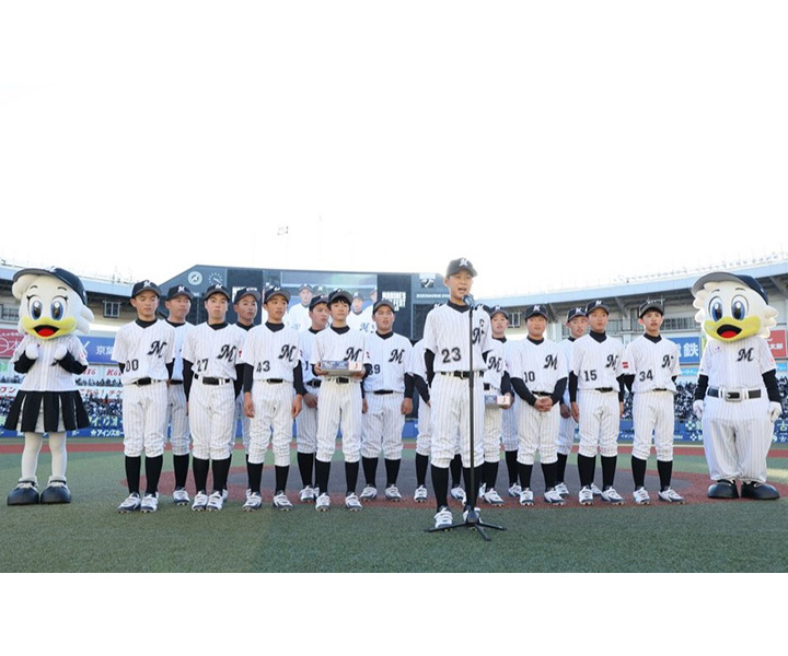 【ロッテ】来たれ、小6！　「マリーンズジュニア2024」の選手を募集