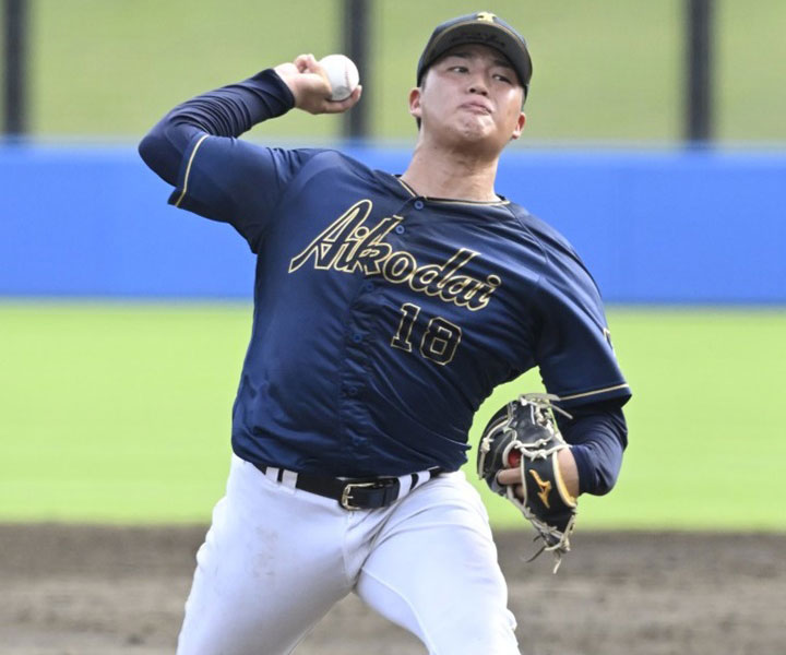 【大学野球】代表エースへ強烈なインパクト　圧巻投球を見せた愛知工大・中村優斗