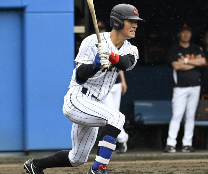 【大学野球】代表対外試合初戦で3安打…なぜ一番・飯山志夢は結果を残せたのか