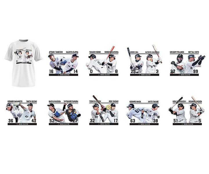 【ロッテ】9月7日の楽天戦(ZOZOマリン)の「MARINES COLLECTION シークレットTシャツ」のデザイン決定
