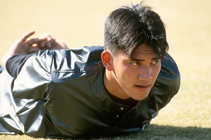 超大物ルーキー、井口忠仁が自主トレ始動【1997年1月13日】